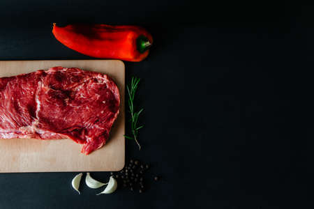 delicious red meat ready to prepare and of the best quality