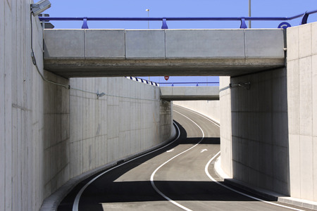 Civil engineering. Bridge structureの写真素材