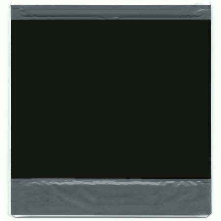 Blank photo frame isolated on white backgroundの写真素材