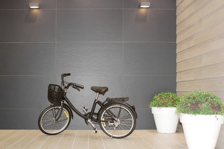 view of a bikeの写真素材
