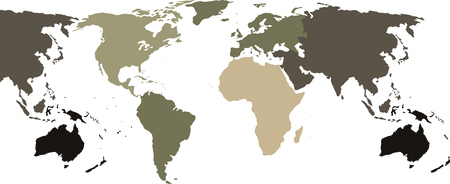 World map vector illustrationのイラスト素材