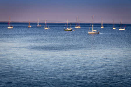 Cascais and Estoril coast. Blue ocean. Portugalの写真素材