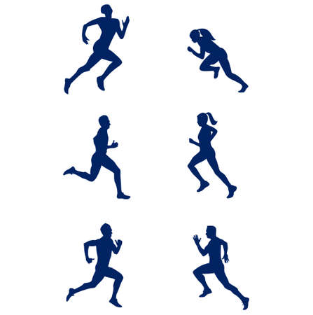 sets Athletics sport design 2020 games abstract vector illustration symbols signs icons
