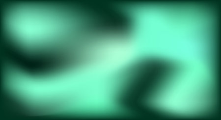 Abstract Blurred Green Cyan Background Design Vector Illustrationのイラスト素材