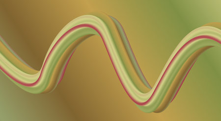 Blend 3D Abstract Background Gradient Design Vector Illustration