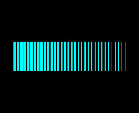 Pattern Abstract Geometric Modern Cyan Color Design Vector Illustration