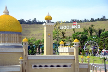 Johor, Malaysia - Apr 2013: A scene from Legoland, Malaysia in Apr 2013 in Malaysia.  Legoland Malaysia is the first Legoland in Asia.のeditorial素材