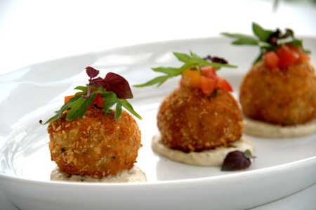 Fried crab cake