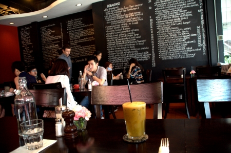 Cafe in Bangsar, Kuala Lumpurのeditorial素材