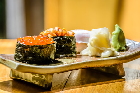 Japanese Sushiの写真素材