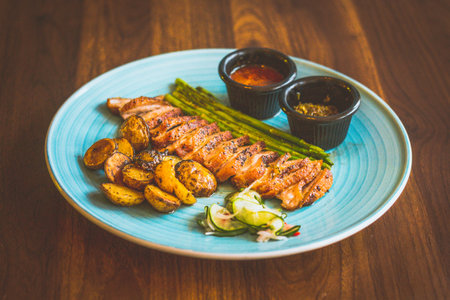 Tender, succulent Irish duck breast cooked to melt-in-your-mouth perfection.  Accompanied by crispy...
