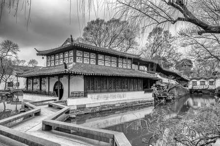 Suzhou China February 15 2012 Suzhou Gardensのeditorial素材