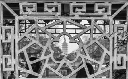 Suzhou China February 15 2012 Suzhou Gardensのeditorial素材