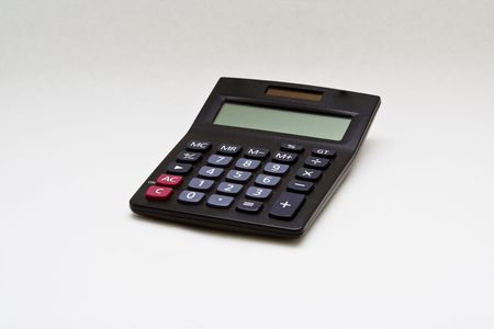 Black calculator 