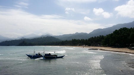 shoreside view palawan tourの写真素材