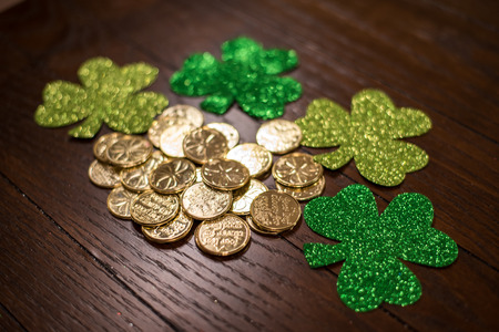 Saint Patricks Day Holiday Arrangementの写真素材