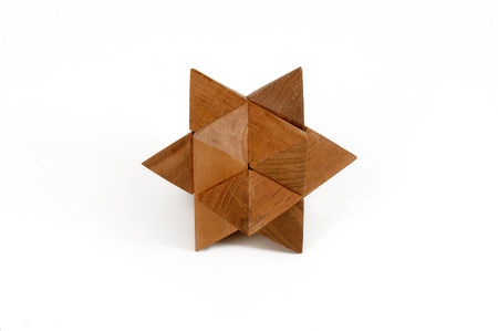Toy Block, Wood - Material, Cube Shape, Puzzle, Block, Cubicle, Ideas, Concepts, Symmetry, Inspiration, hexahedron, Natural Material, Three Dimensionalの写真素材