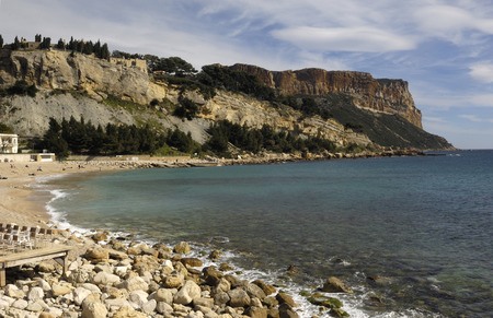 Beach of Cassis, French Riviera, France