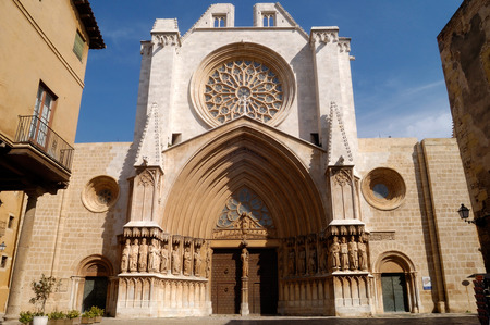 Cathedral of Tarragona, Catalonia,Spainのeditorial素材