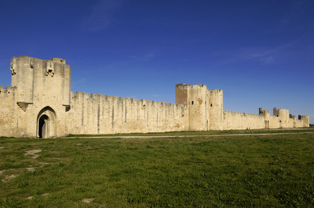 Fort of Aigues-Mortes, Camargue, Franceのeditorial素材
