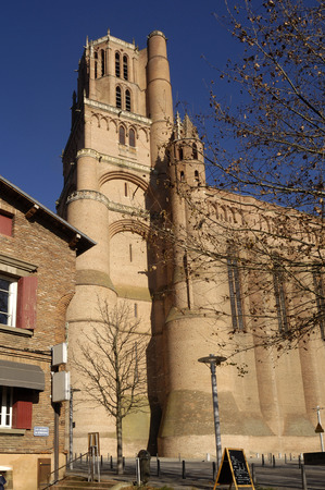 Cathedral of Albi, Franceのeditorial素材