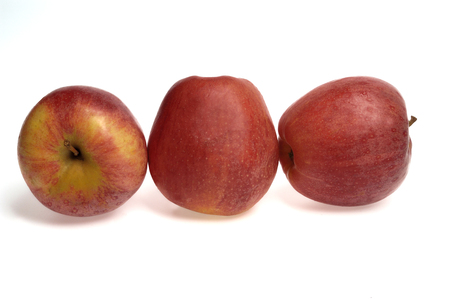 Three applesの写真素材