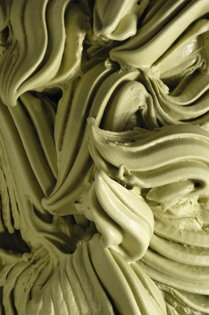 pistachio ice creanの写真素材