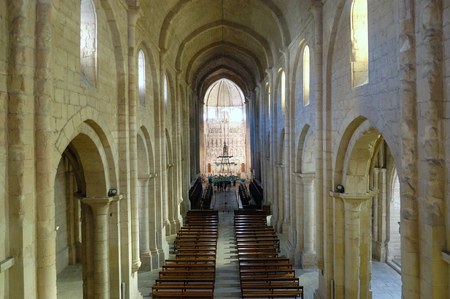church of Monastery , Poblet ,Tarragona, Catalonia,Spainのeditorial素材