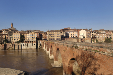 View of the Albi, Franceの写真素材