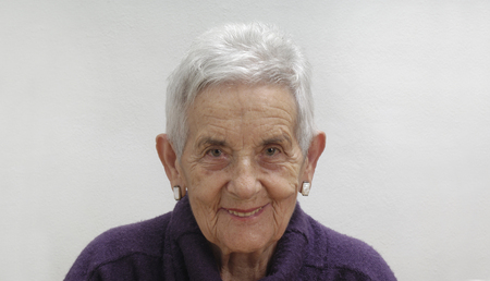 portrait of a senior womanの写真素材