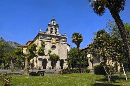 Sanctuary of  Antigua, Orduña, Vizcaya, Basque Country, Spainの写真素材