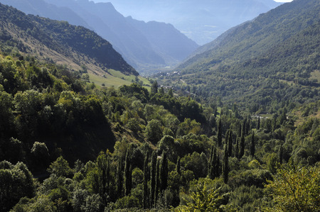 Cardos Valley,Pyrenees mountain, Lleida province,Catalonia, Spainの写真素材