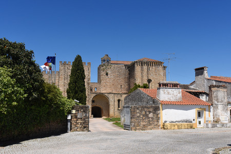 Monastery of Flor da Rosa, Alentejo region, Portugalのeditorial素材