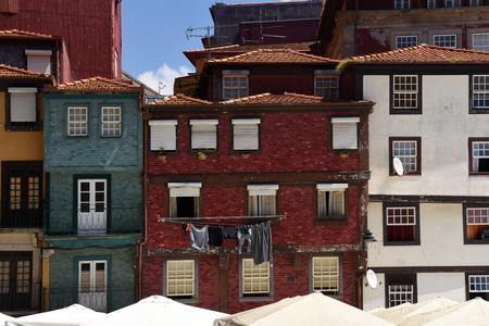 Houses in Poto, Portugalのeditorial素材