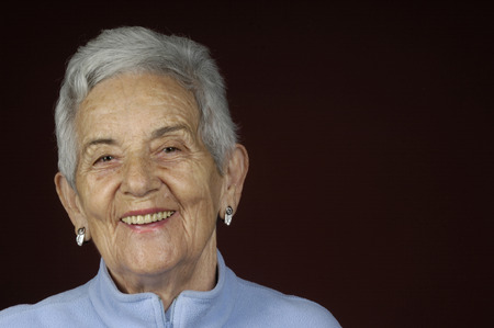 portrait of a senior womanの写真素材