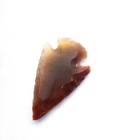 Silex skewer African neolithic period, from the Saharaの写真素材