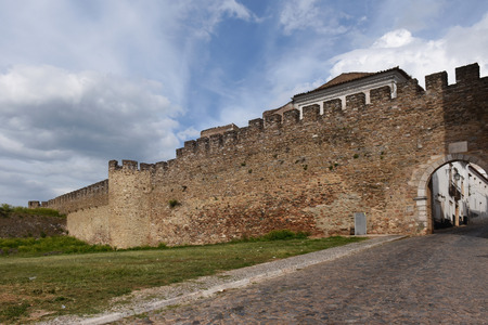 Walls of Estremoz, Alentejo region, Portugal