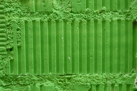 Green brickの写真素材