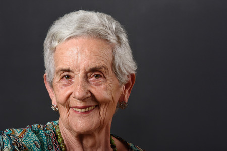 portrait of a senior womanの写真素材