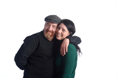 Portrait of a couple in loveの写真素材