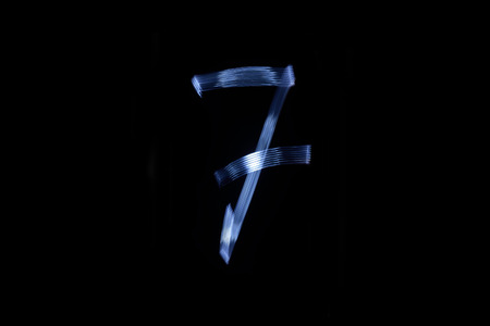 painting number 7の写真素材