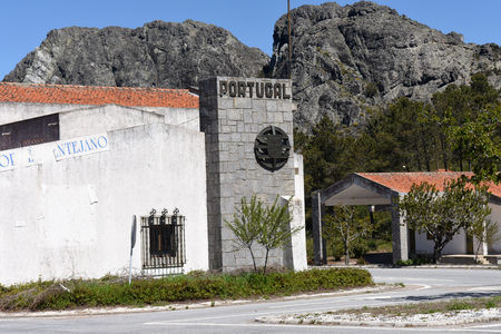 Border between Spain and Portugal, Extremaduraのeditorial素材