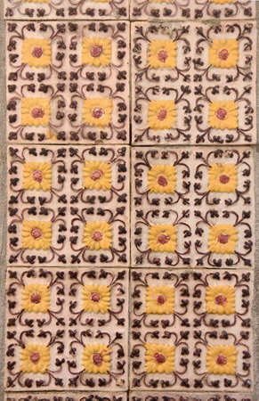 relief tiles in Portugal, photography takes in buildings of Portugal