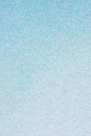 macro photography of smooth blue spray paint on white paperの写真素材