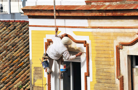 Risk Work, facades painterのeditorial素材