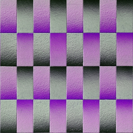 Mosaic tiles with optical effect, violet and grayの写真素材