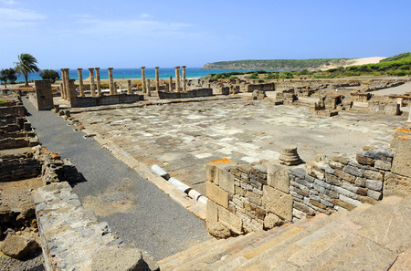 The Roman city of Baelo Claudia, Archaeological site, Tarifa, Cadiz province, Spainの写真素材