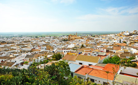 Panoramic view of Osuna, Seville province, Andalusia, Spainのeditorial素材