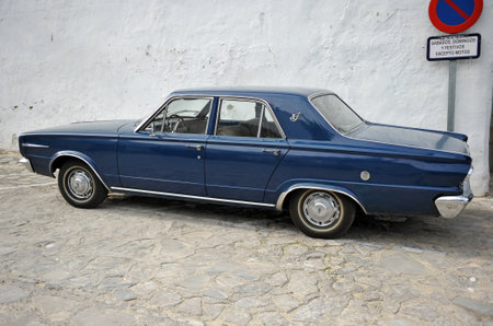 Classic car of the sixties and seventies of the twentieth century, Dodge Dart, Spain