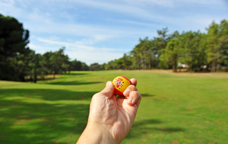 Golf in Spainの写真素材